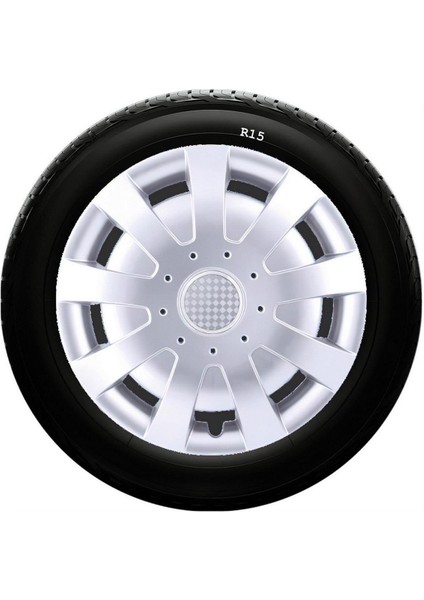 Fiat Uyumlu 15 Inç Kırılmaz Sks Jant Kapağı 1 Takım 4 Adet NO:309