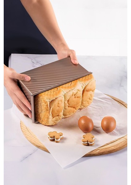 Karbon Çelik 450 gr Oluklu Baton Tost Ekmek Kalıbı (19,5X10X11 Cm) CIN804RS fiyatları