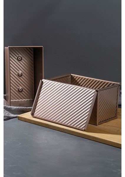 Karbon Çelik 450 gr Oluklu Baton Tost Ekmek Kalıbı (19,5X10X11 Cm) CIN804RS modelleri