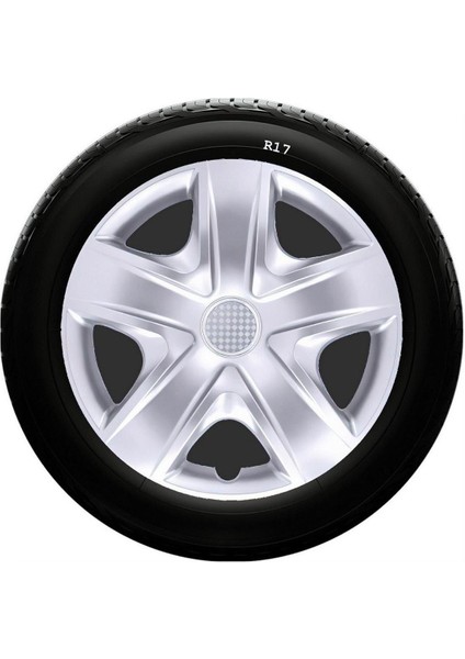 Fiat Uyumlu 17 Inc Kırılmaz Sks Jant Kapağı 1 Takım 4 Adet NO:500