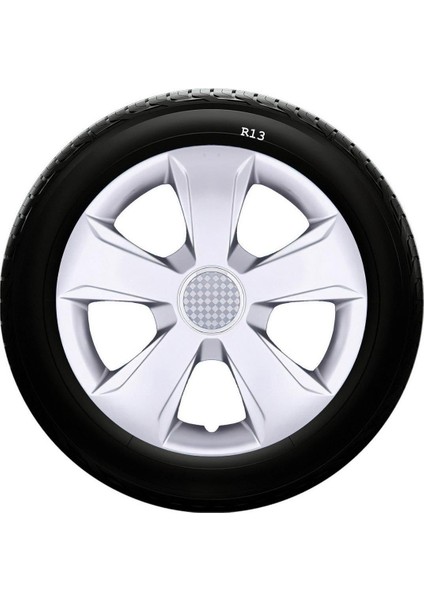 Ford Uyumlu 13 Inc Kırılmaz Sks Jant Kapağı 1 Takım 4 Adet NO:102