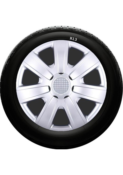 Ford Uyumlu 13 Inc Kırılmaz Sks Jant Kapağı 1 Takım 4 Adet NO:104