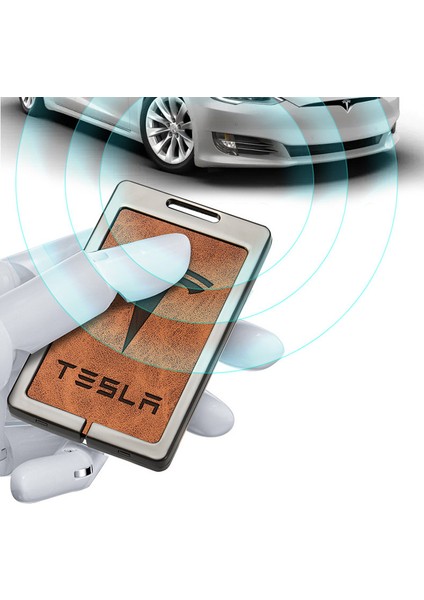 Tesla Araba Anahtarlık (Çift Toka) (Yurt Dışından) modelleri