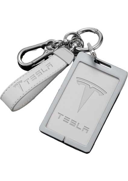 Tesla Araba Anahtarlık (Çift Toka) (Yurt Dışından)