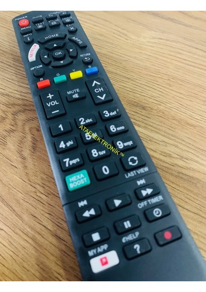 Panasonıc TNQ-10449 TNQ-10481 Smart LED Tv Kumanda - Tüm Modeller - Panasonik Netflix Tuşlu fiyatları