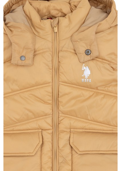 U.S. Polo Assn. Erkek Çocuk Camel Dokuma Yelek 50291751-VR015