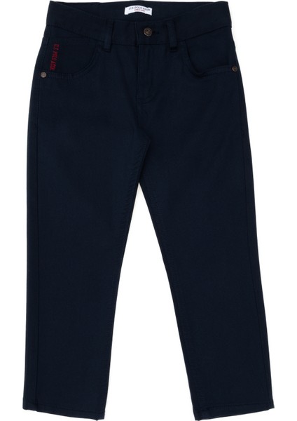 U.s. Polo Assn. Erkek Çocuk Lacivert Pantolon (Kanvas-Chino) 50298539-VR033