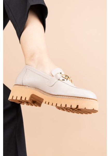 Aspes Kadın Deri Taş Loafer Ayakkabı fiyatları