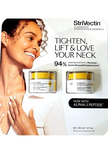Tl Advanced Tightening Neck Cream Plus 2 X 1 Fl Oz (30 Ml)
