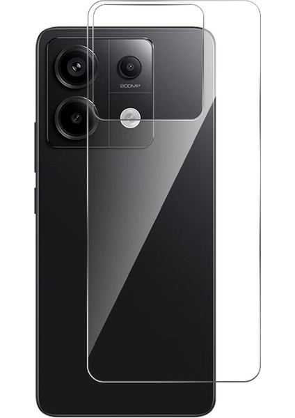 Xiaomi Poco X6 Kılıf Kamera Korumalı Silikon Şeffaf Kapak