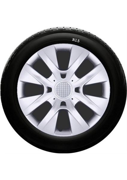 Ford Uyumlu 15 Inc Kırılmaz Sks Jant Kapağı 1 Takım 4 Adet NO:334