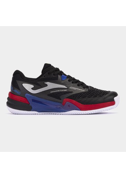T.roland 2401 Black Red Blue Erkek Siyah - Kırmızı - Mavi Tenis Ayakkabı TROLAW2401AC