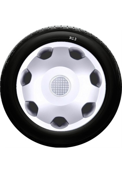 Honda Uyumlu 13 Inç Kırılmaz Sks Jant Kapağı 1 Takım 4 Adet NO:106