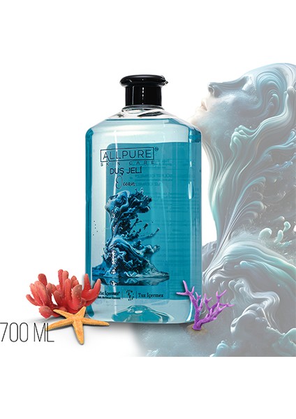 Duş Jeli Ocean (700 ml Serinletici Okyanus Esintisi - Sülfat/tuz Içermez)-Aile Boyu fiyatları