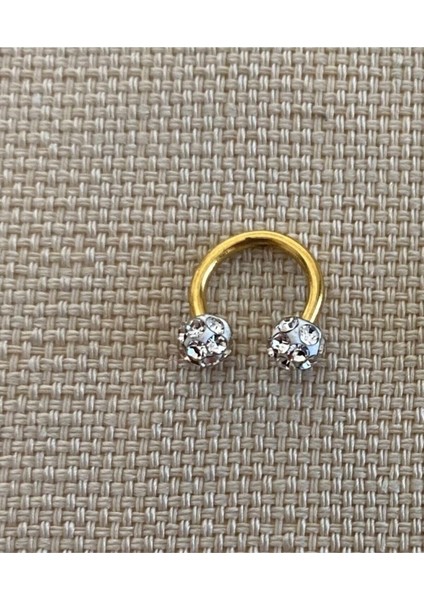 Gold Septum Shambala 6 mm