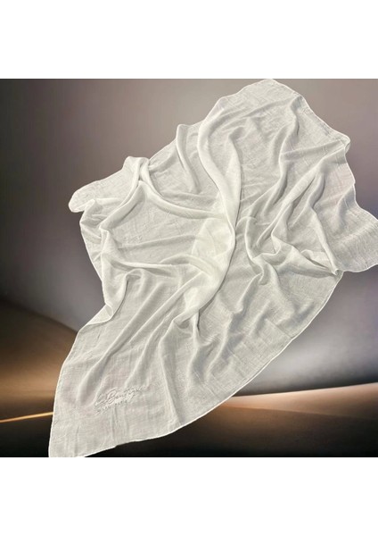 Be Happy Eşarp Beyaz