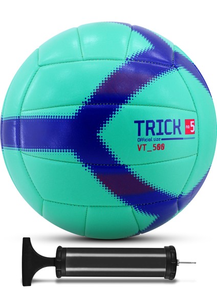 VT-500 Trick Voleybol Topu Pompalı Yumuşak Doku Semi-Pro Iç-Dış Mekan Soft Touch No:5 270 G