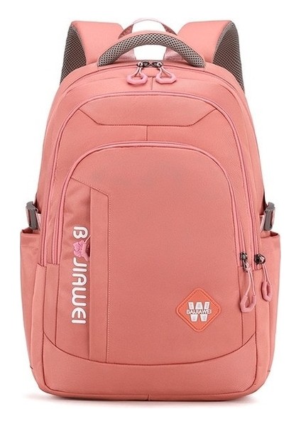 Büyük Kapasiteli Naylon Çok Fonksiyonlu Kolej Orta Yüksek Öğrenci Okul Çantası (Yurt Dışından)