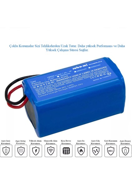 Eufy Robovac 30 C BATARYA14.4V 2600 Mah Akıllı Robot Süpürge Pili