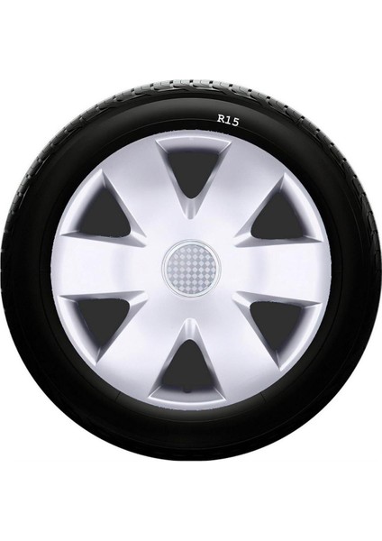 Honda Uyumlu 15 Inç Kırılmaz Sks Jant Kapağı 1 Takım 4 Adet NO:308