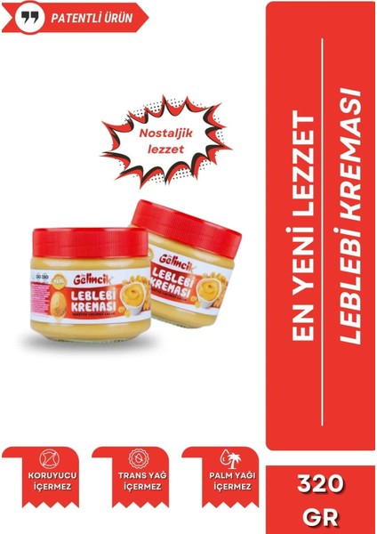 2'li Set 320gr Leblebi Kreması ve 1kg Şekersiz Saf Katkısız Taze Çekim Glutensiz Fıstık Ezmesi