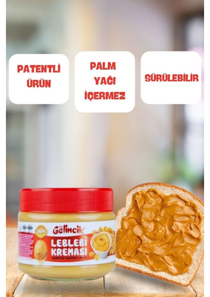 2'li Set 320gr Leblebi Kreması ve 1kg Şekersiz Saf Katkısız Taze Çekim Glutensiz Fıstık Ezmesi