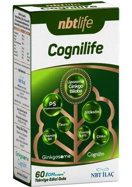 Cognilife Takviye Edici Gıda 60 Kapsül