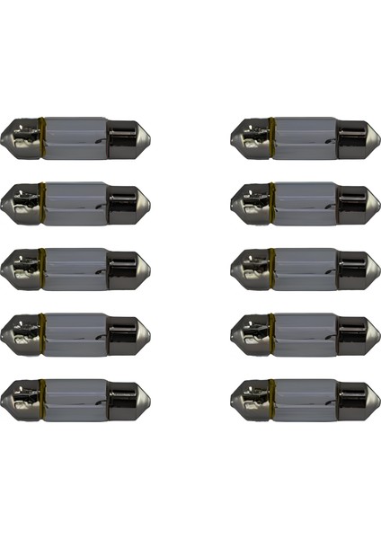 Sofit Ampul 12V 3W 10 Adet 31Mmx8Mm Sofit Ampul