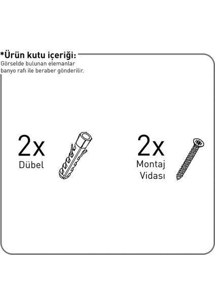 Banyo Köşe Rafı 3 Katlı Siyah Şampuanlık Duvara Monte Vidalı