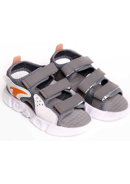 Erkek Çocuk Füme Günlük Yumuşak Hafif Sandalet