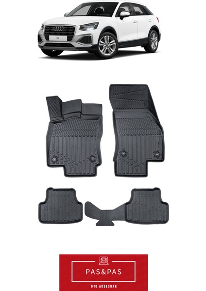 Audi Q2 2017 Model 5d Ekstra Havuzlu Paspas
