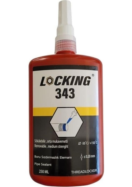 343 Sıvı Conta 250 ml