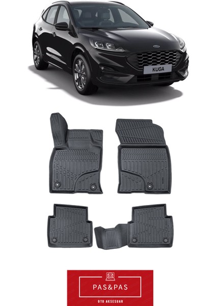 Ford Kuga 2024 Model 5d Ekstra Havuzlu Paspas