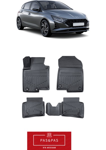 Hyundai I20 2022 Model 5d Ekstra Havuzlu Paspas
