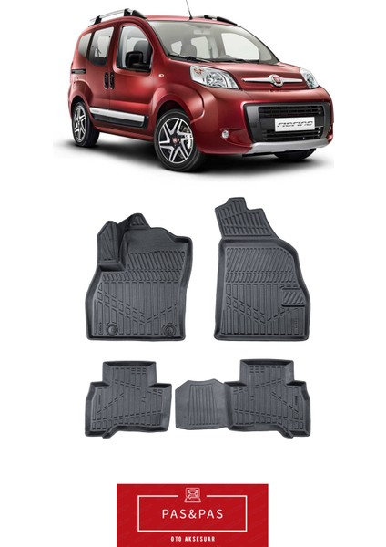 Fiat Fiorino 2013 Model 5d Ekstra Havuzlu Paspas
