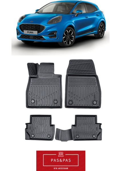Ford Puma 2024 Model 5d Ekstra Havuzlu Paspas