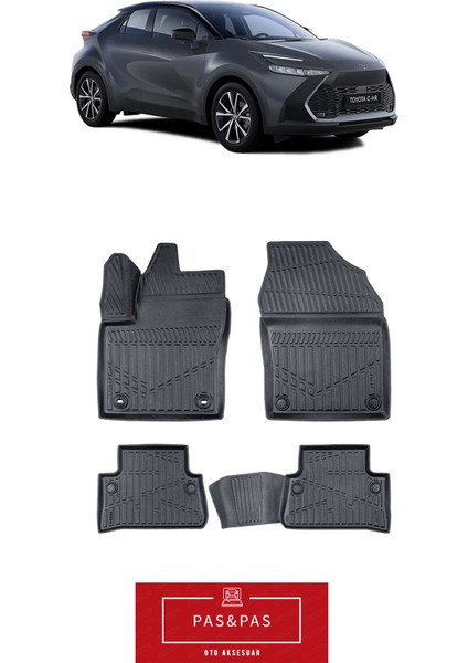 Toyota C-Hr 2024 Model 5d Ekstra Havuzlu Paspas