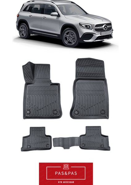 Mercedes Glb 2020 Model 5d Ekstra Havuzlu Paspas