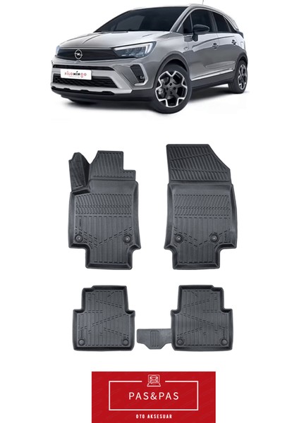 Opel Crossland 2018 Model 5d Ekstra Havuzlu Paspas