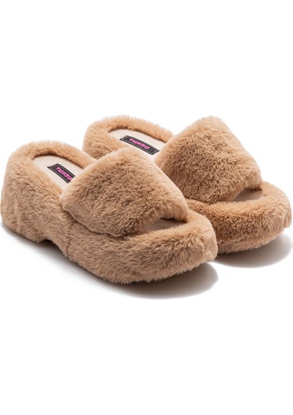 Lili Kadın Ev Terliği Kahverengi 36/40 fiyatları