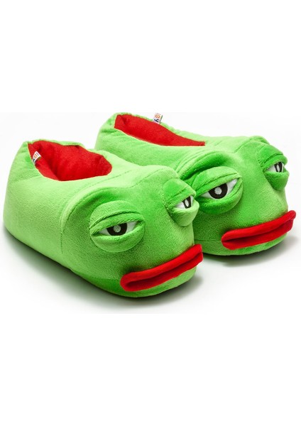 Frog Unisex Hayvanlı Panduf Yeşil 36/41 CC0550