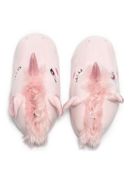 Pinky Çocuk Hayvanlı Panduf Pembe 30/35 CC0672