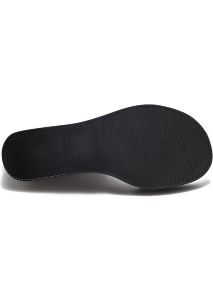 High Fashion Thong Kadın Parmak Arası Terlik Siyah 35/40 DD0058 indirimleri
