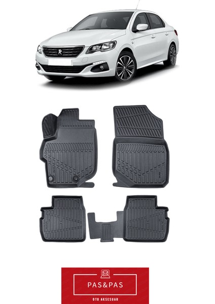 Peugeot 301 2023 Model 5d Ekstra Havuzlu Paspas