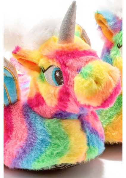 Rainbow Kadın Hayvanlı Panduf Renkli 36/41 AA0645 modelleri