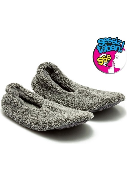 YY1024 Tw Relax Gri Erkek Ev Ayakkabısı