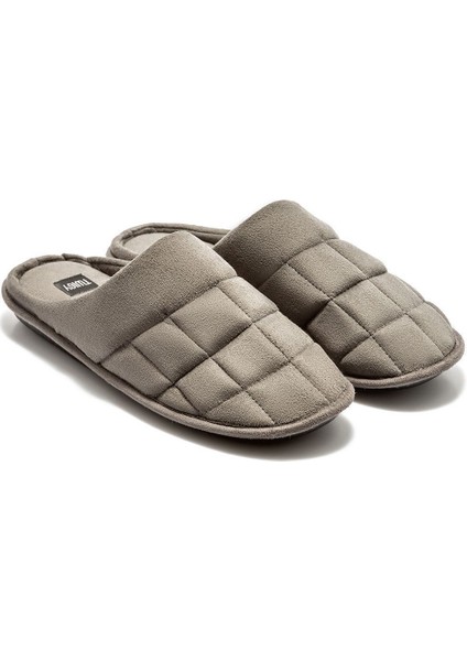 Adam Erkek Ev Terliği Füme 41/46 CC0403