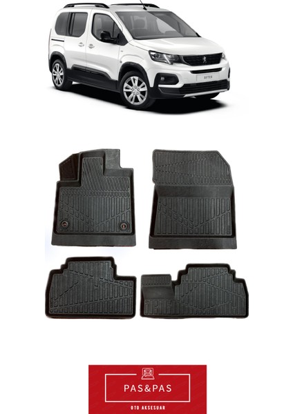 Peugeot Rifter 2023 Model 5d Ekstra Havuzlu Paspas