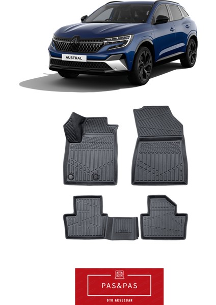 Renault Austral 2024 Model 5d Ekstra Havuzlu Paspas