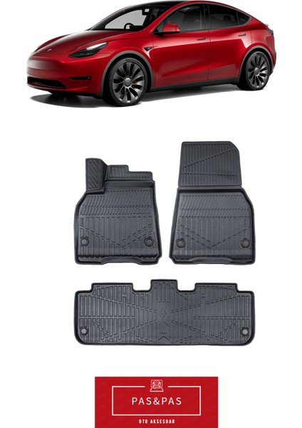 Tesla Model Y 2024 Model 5d Ekstra Havuzlu Paspas
